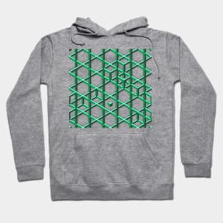 Sacred Isometry II (Penrose triangles) Hoodie